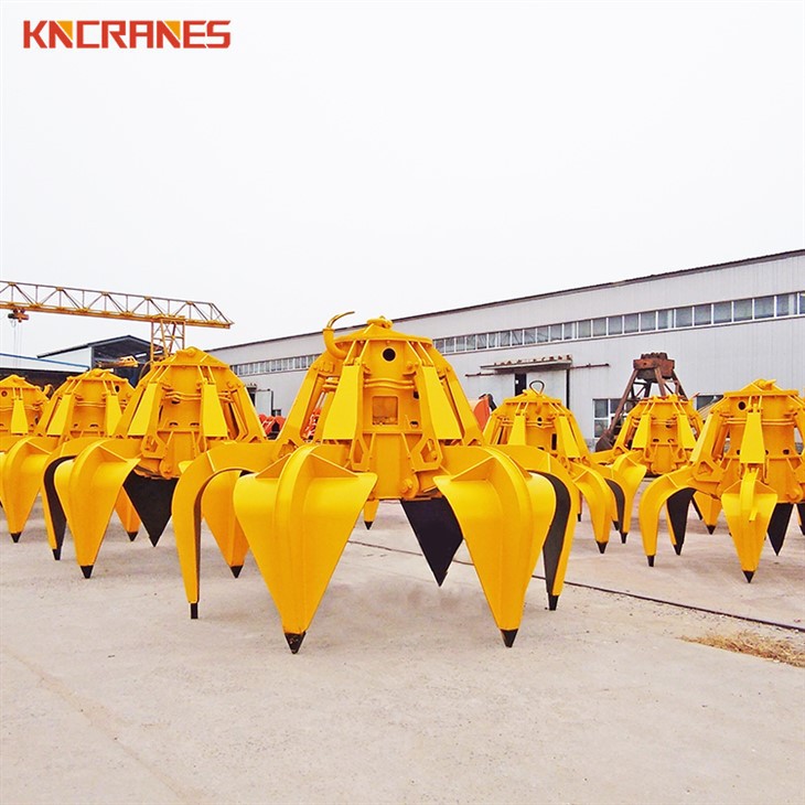 Mechaninis apelsinų žievelės griebtuvas