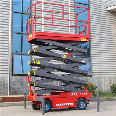 Mobili žirklinė kėlimo platforma