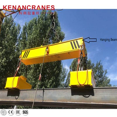 Plieninės plokštės kėlimo magnetas