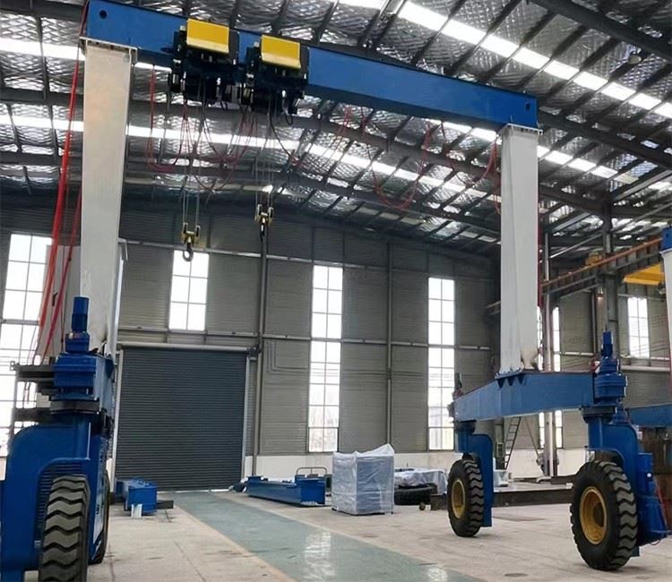 The Single Girder RTG Rubber Tire Gantry Crane