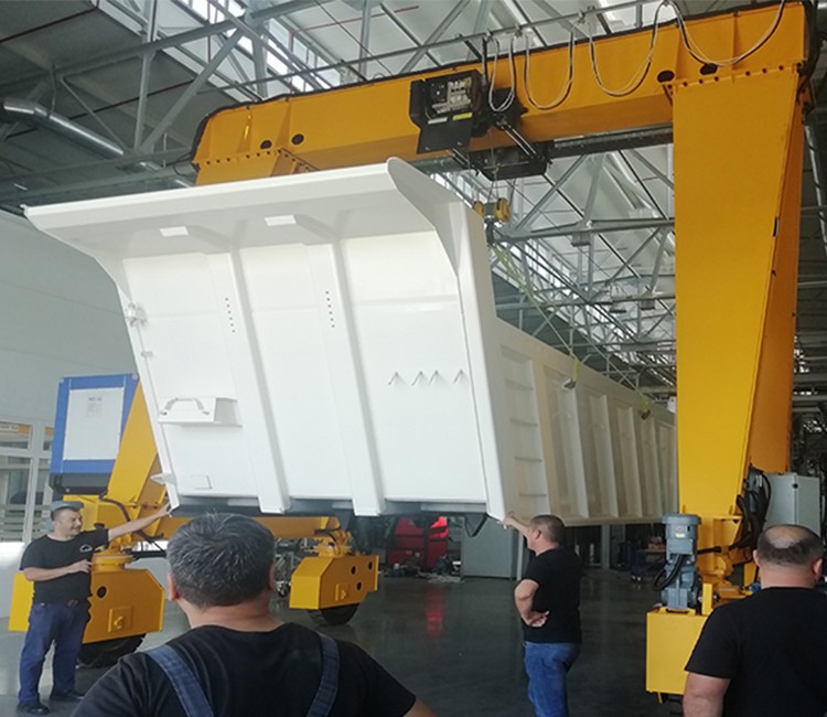 The Single Girder RTG Rubber Tire Gantry Crane